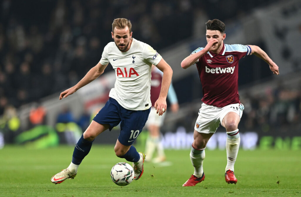 Harry Kane und Declan Rice gelten als Wunschspieler von Manchester United.