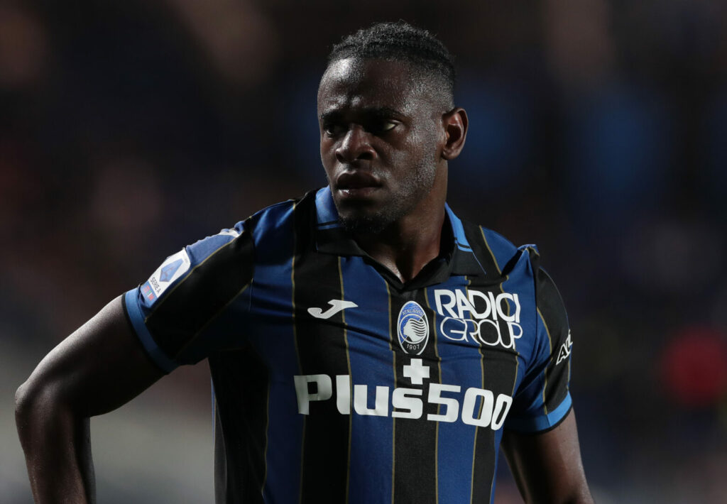 Duvan Zapata im Trikot von Atalanta