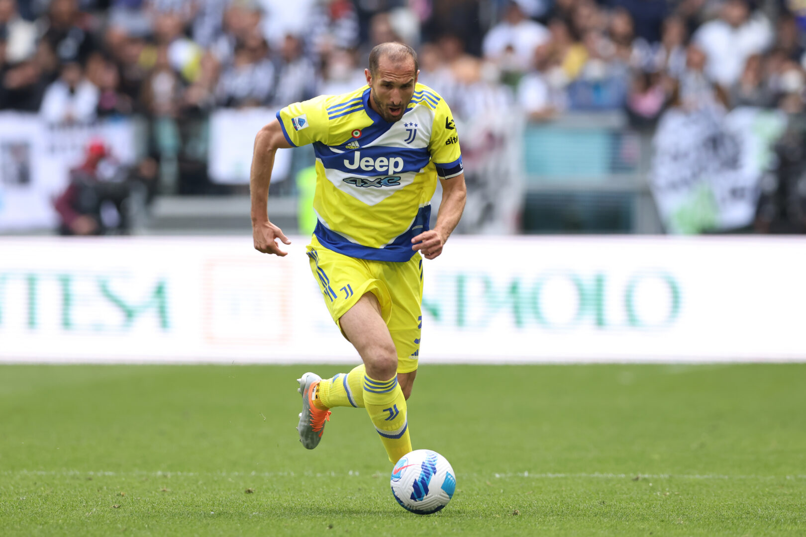 Giorgio Chiellini bei einem Einsatz für Juventus