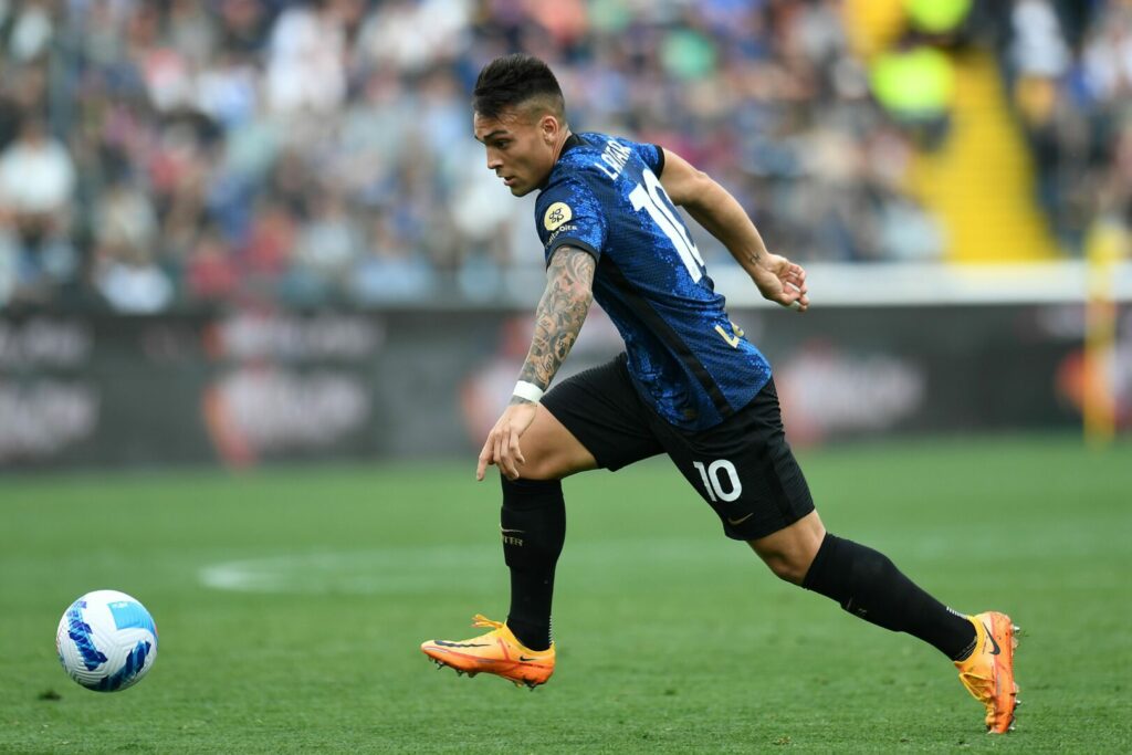 Lautaro Martinez für Inter am Ball