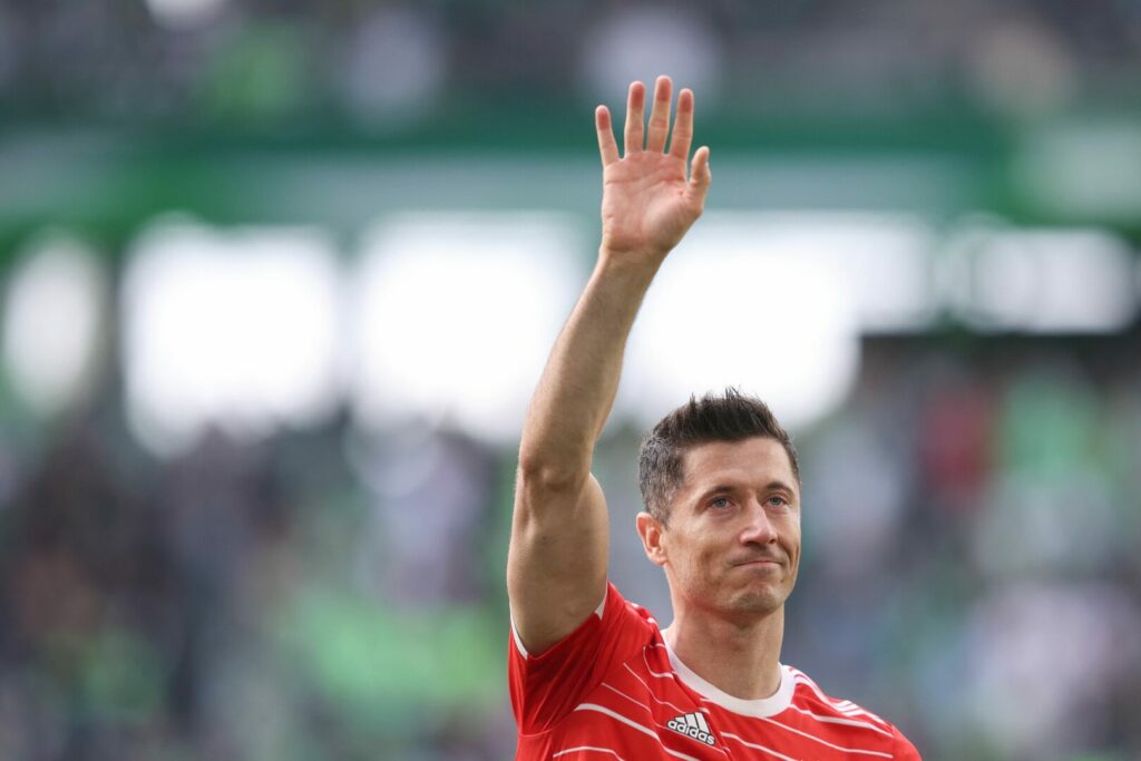 Robert Lewandowski im Trikot des FC Bayern München