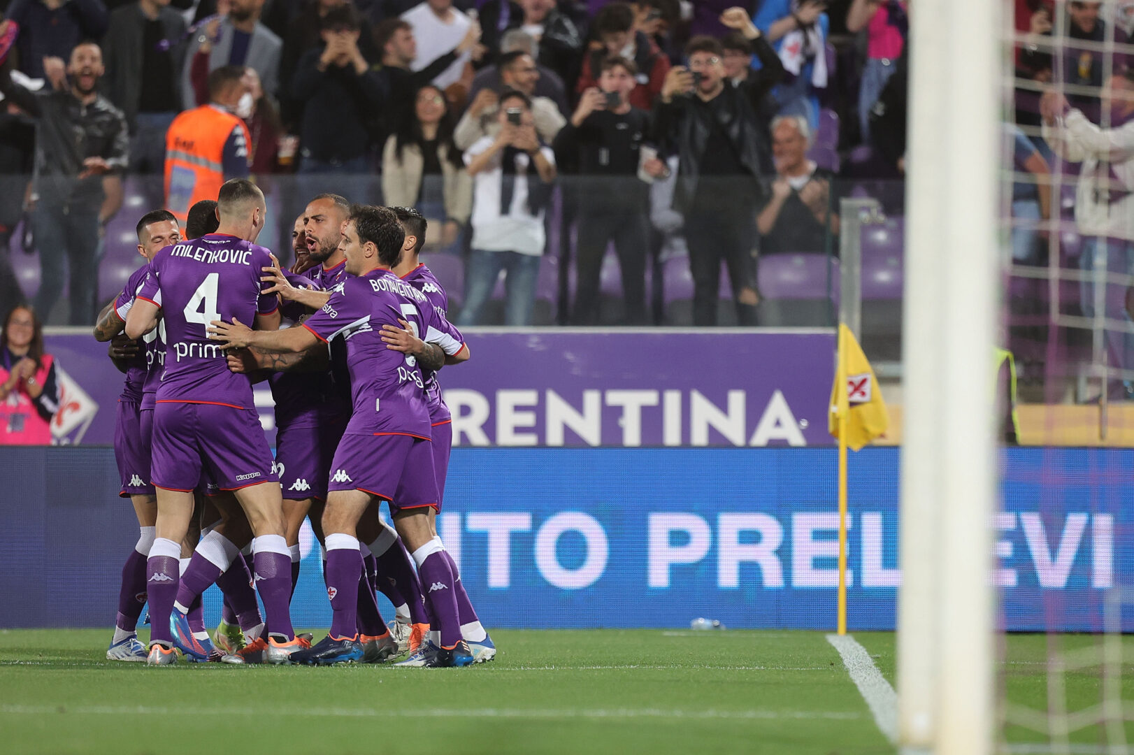 Die Fiorentina bezwang die AS Roma souverän.