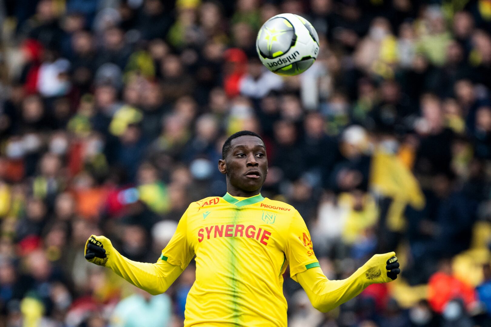 Randal Kolo Muani im Dress des FC Nantes.