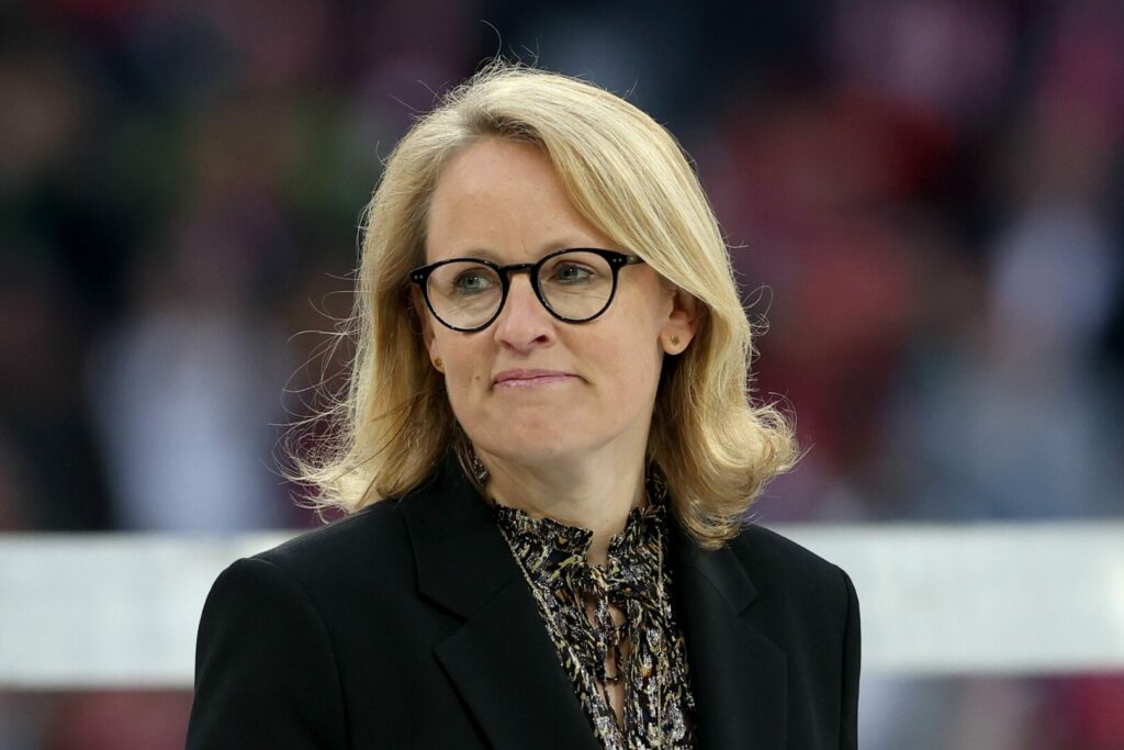 Donata Hopfen, die Vorsitzende der DFL-Geschäftsführung