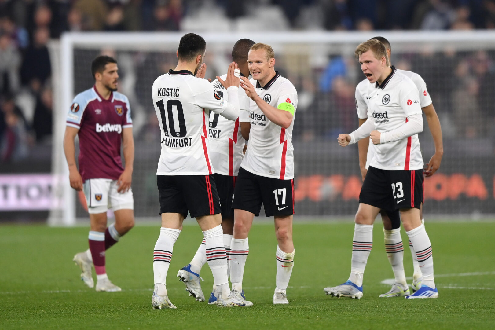 Frankfurt West Ham Europa League