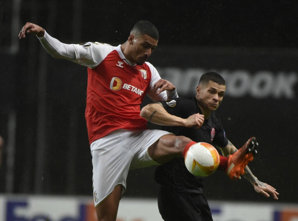 David Carmo am Ball für den SC Braga
