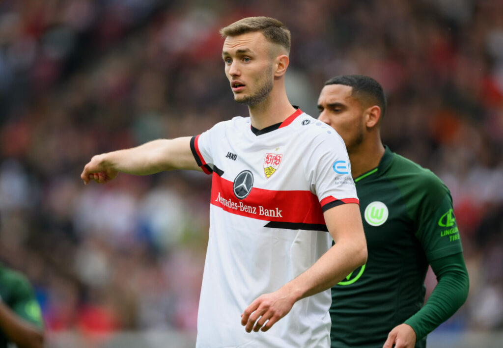 Sasa Kalajdzic im Trikot des VfB Stuttgart