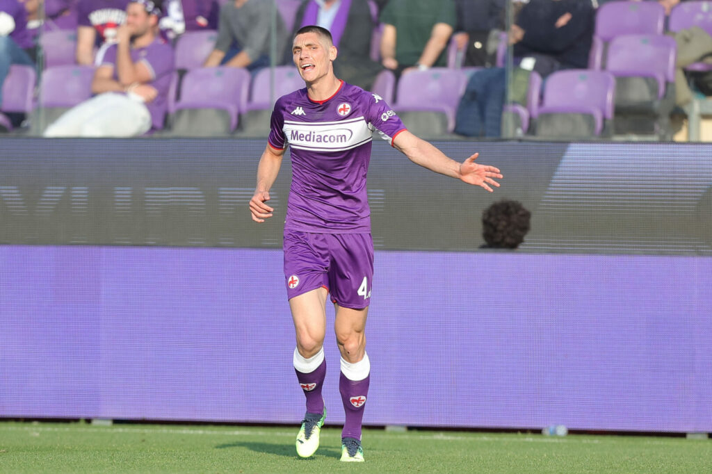 Nikola Milenkovic im Trikot der ACF Fiorentina