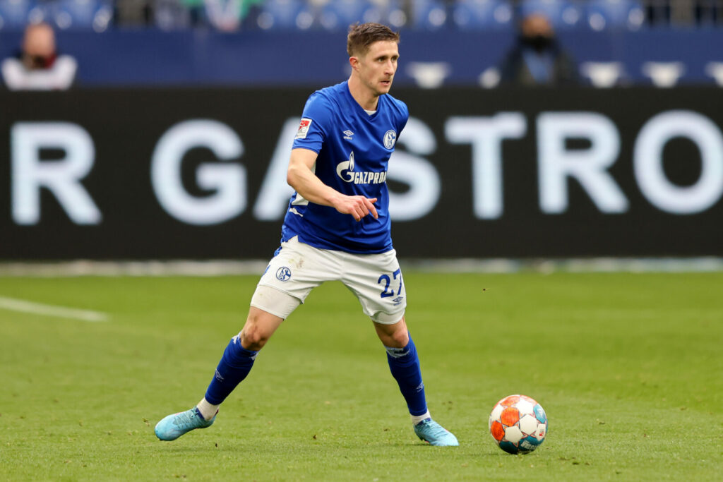 Reinhold Ranftl im Trikot des FC Schalke 04