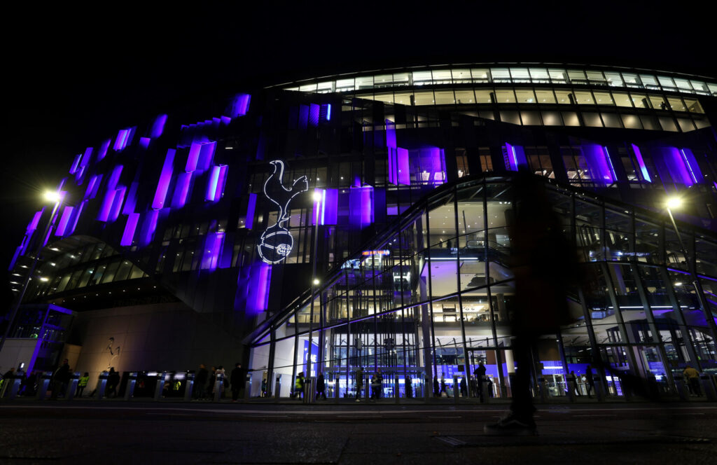 Das Stadion von Tottenham, zukünftiger Arbeitsplatz von Andy Scoulding