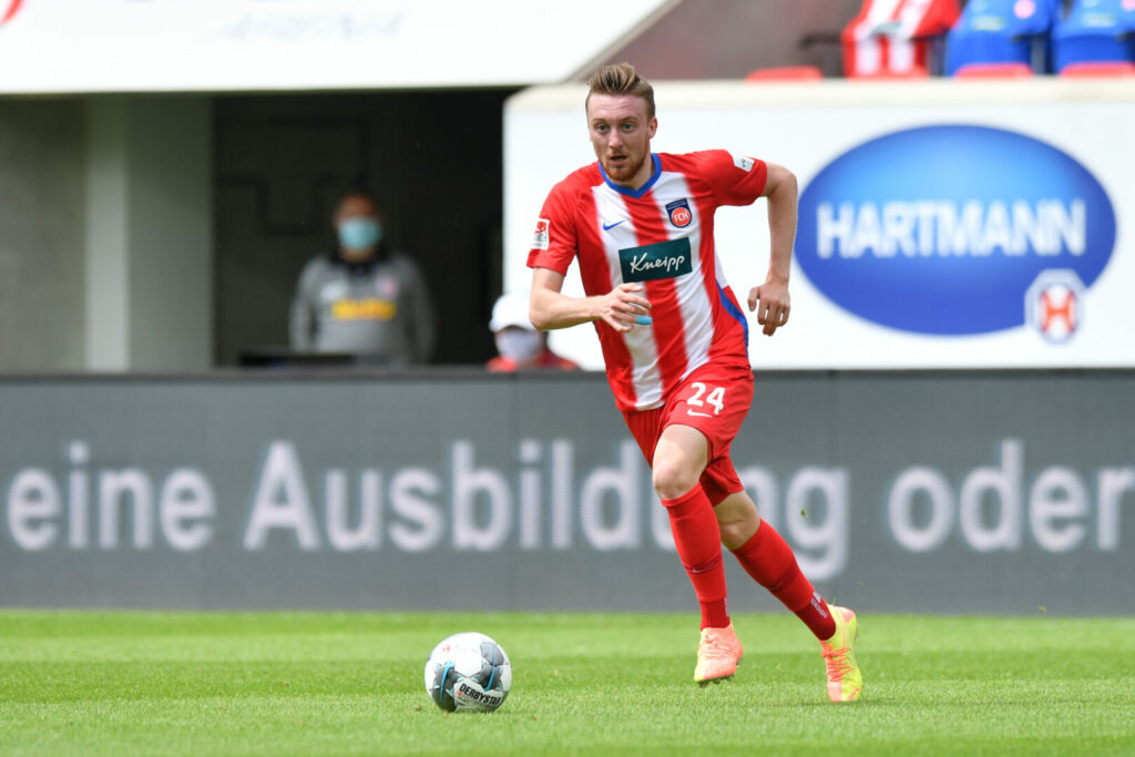 Tobias Mohr im Trikot des 1. FC Heidenheim