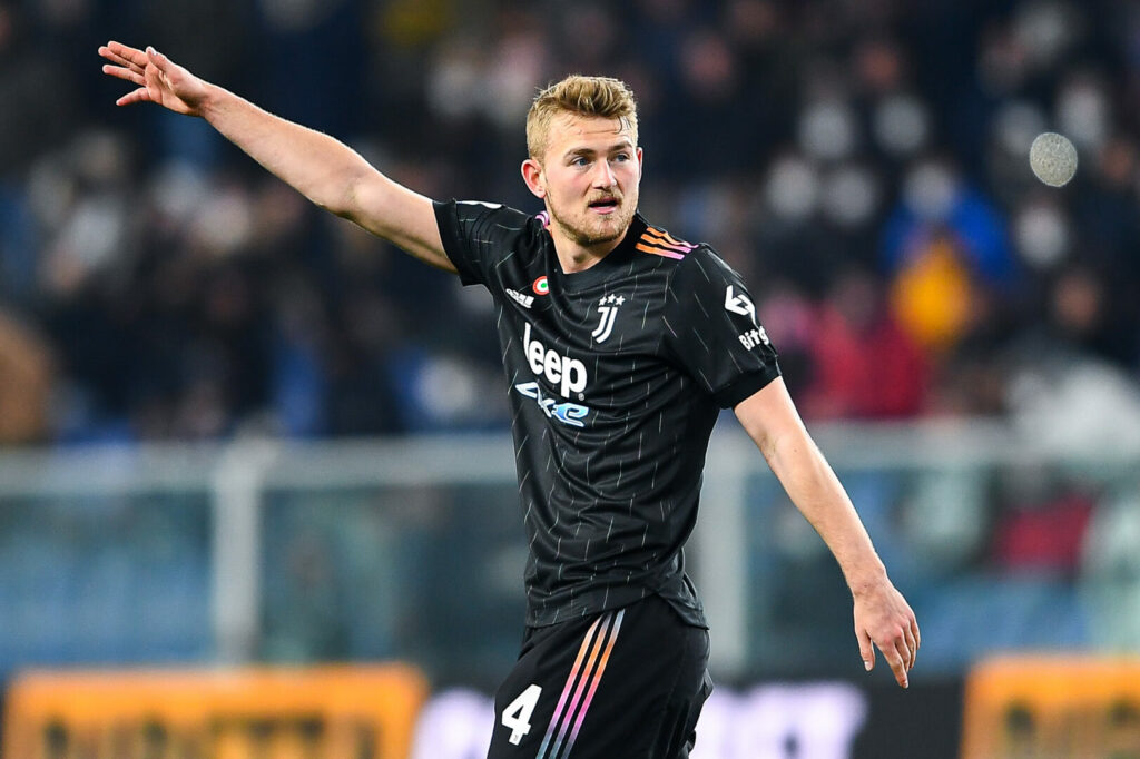 Matthijs de Ligt im Trikot von Juventus