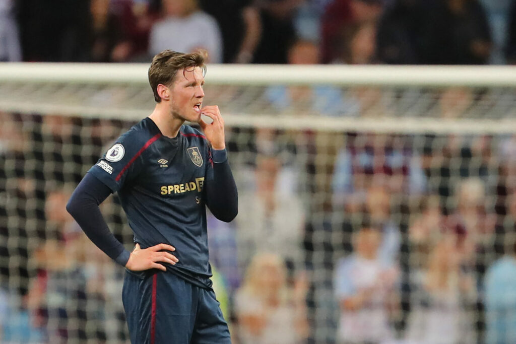 Wout Weghorst im Trikot von Burnley