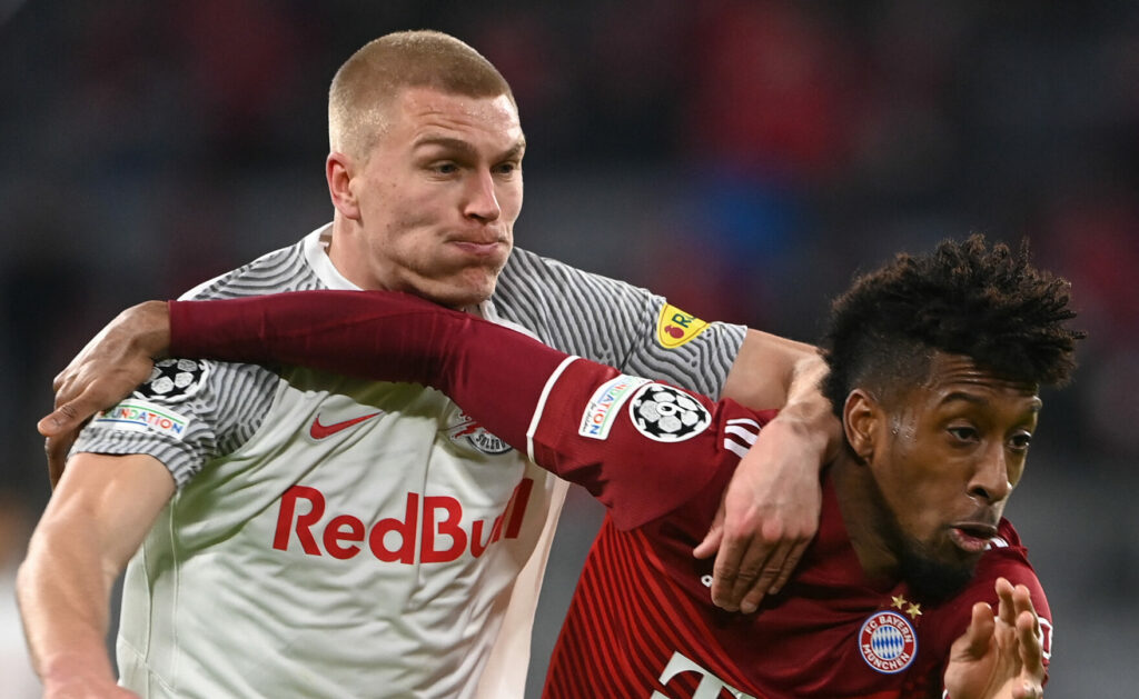 Rasmus Kristensen könnte zu Leeds United wechseln.