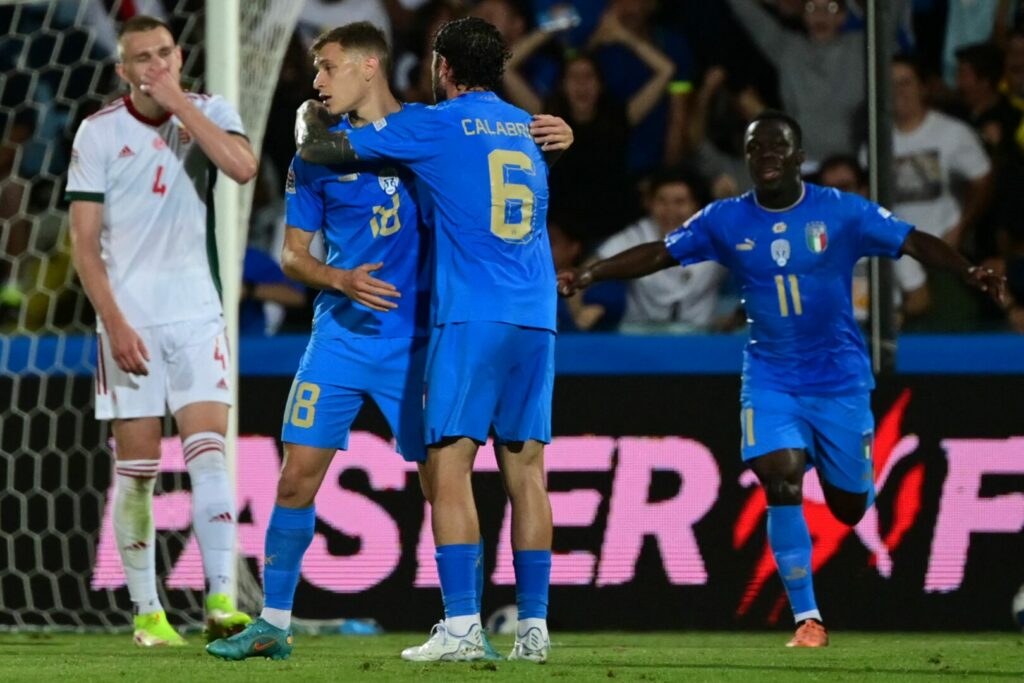 Italien hat seinen ersten Sieg in der Nations League geholt.