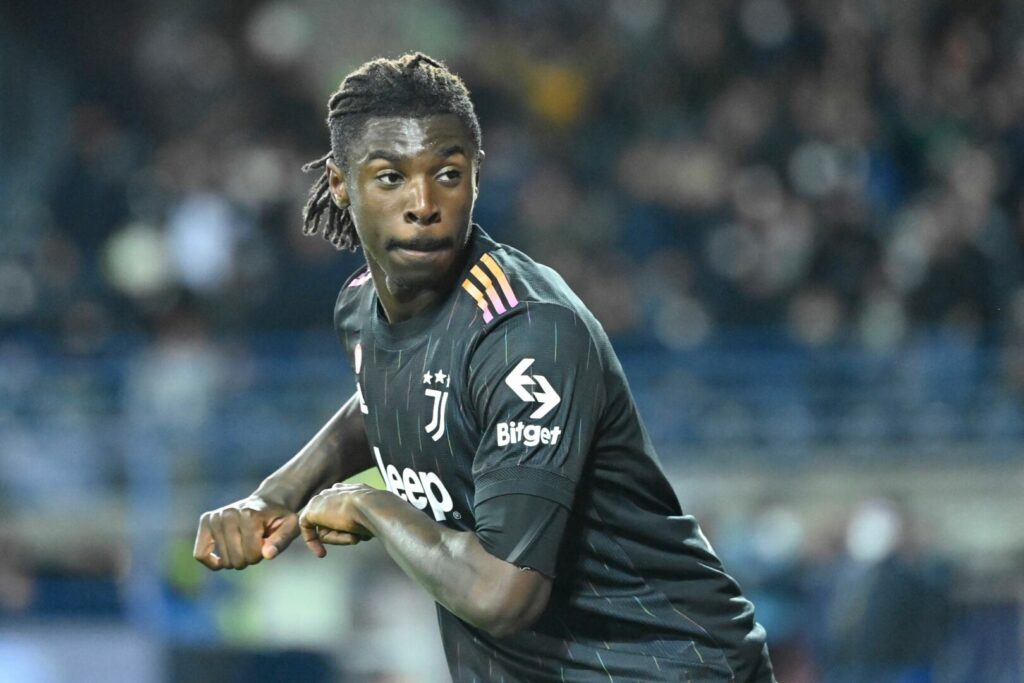 Moise Kean könnte Juventus verlassen.