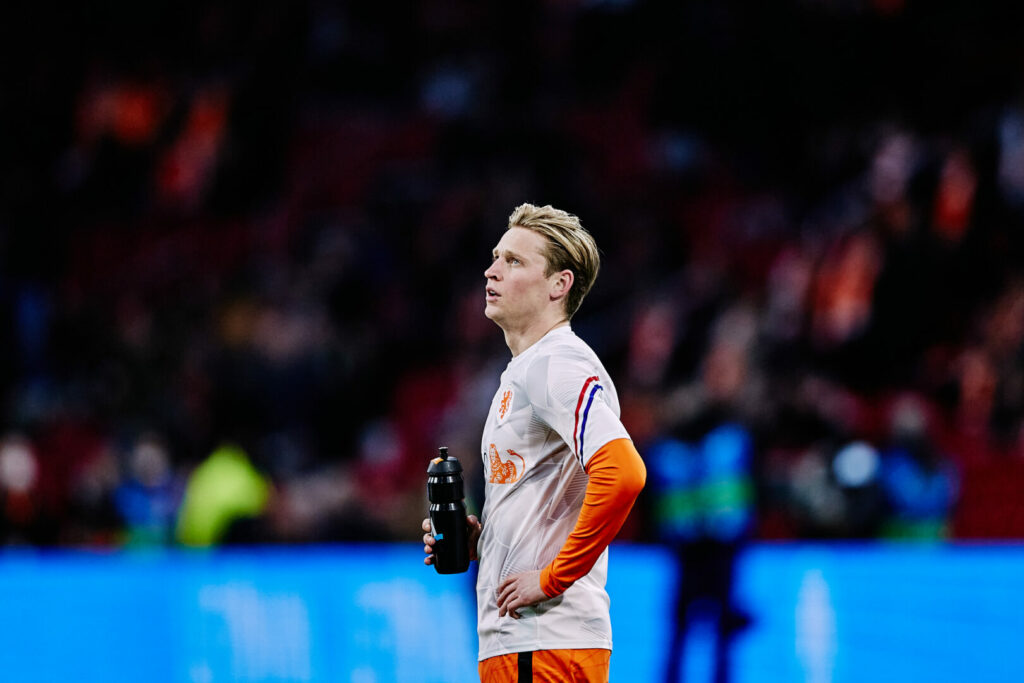 La Liga FC Barcelona Manchester United Frenkie De Jong