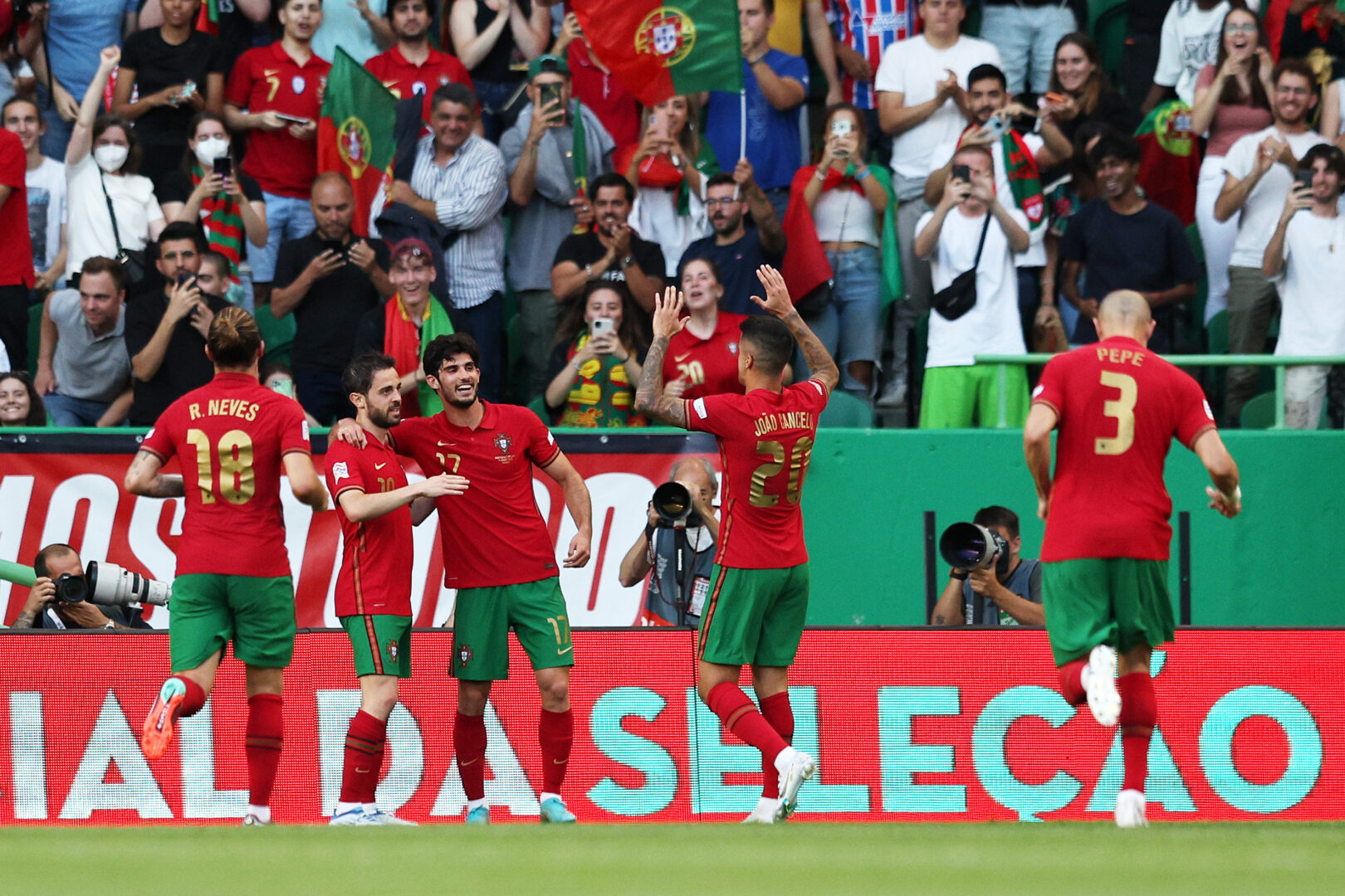 Portugal zeigt starke Leistungen in der Nations League.