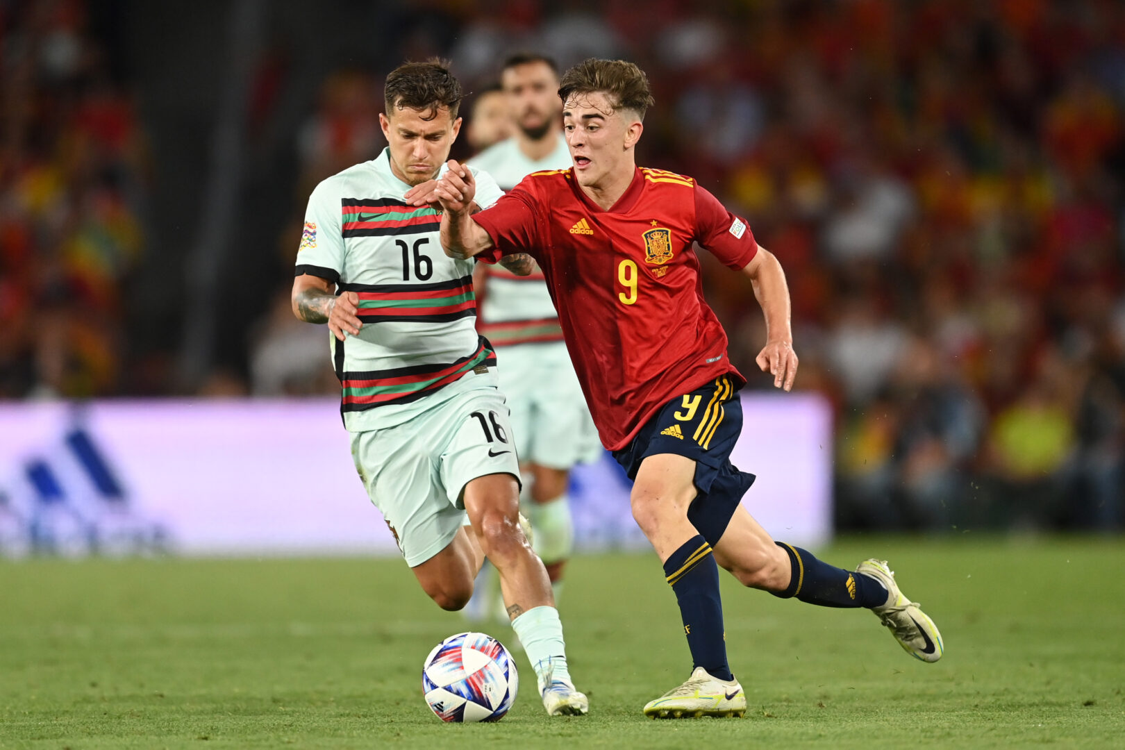 Spanien überholte Portugal in der Nations League.