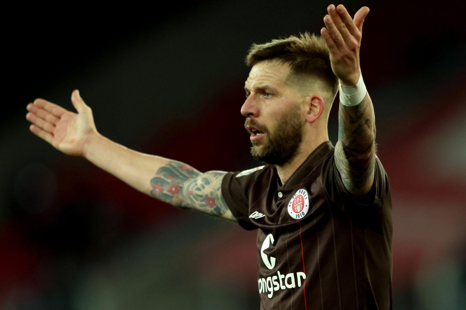 Guido Burgstaller wird den FC St. Pauli verlassen.