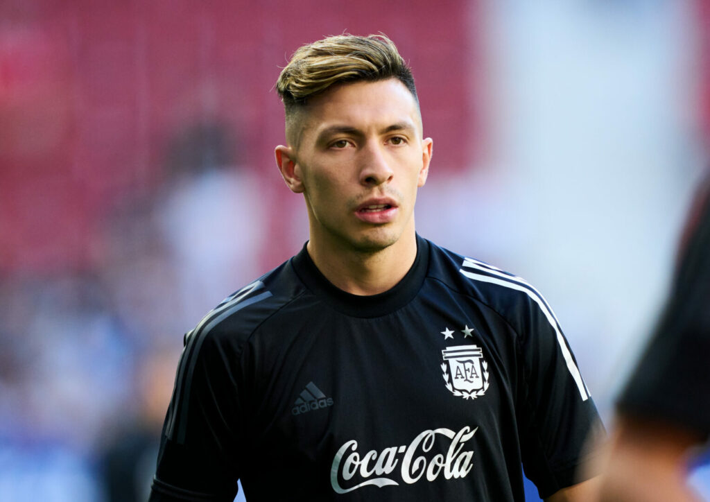 Lisandro Martinez bei der argentinischen Nationalmannschaft