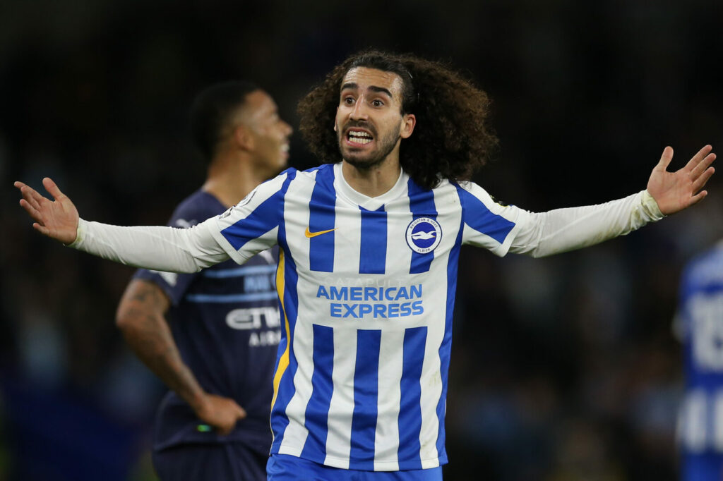 Marc Cucurella ist ein Thema bei Manchester City.