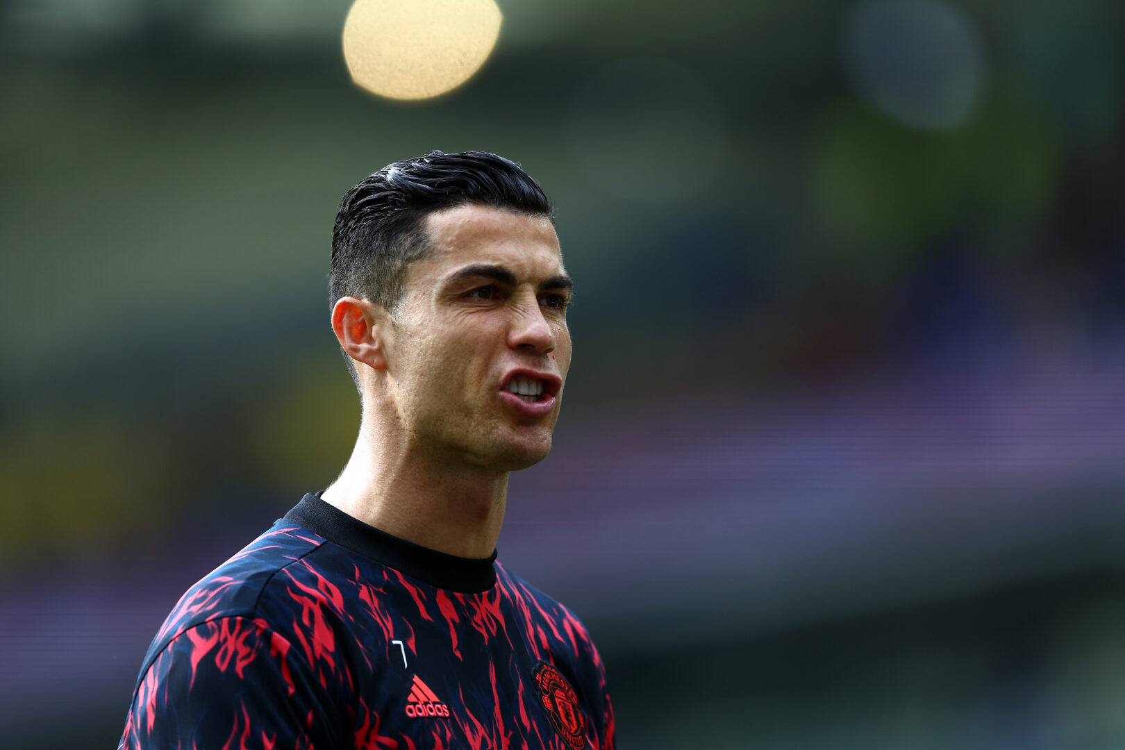 Cristiano Ronaldo will Manchester United verlassen.
