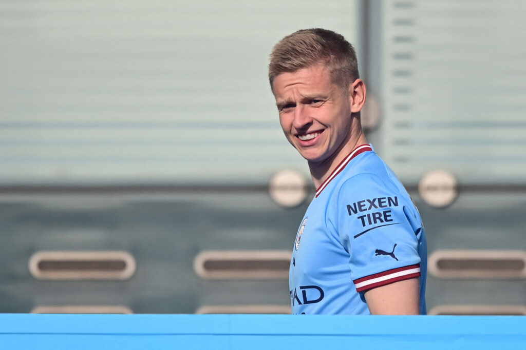 Oleksandr Zinchenko steht beim FC Arsenal auf dem Zettel.