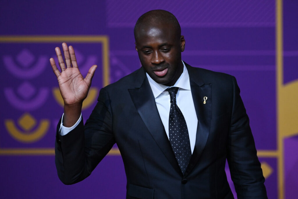 Yaya Touré winkend