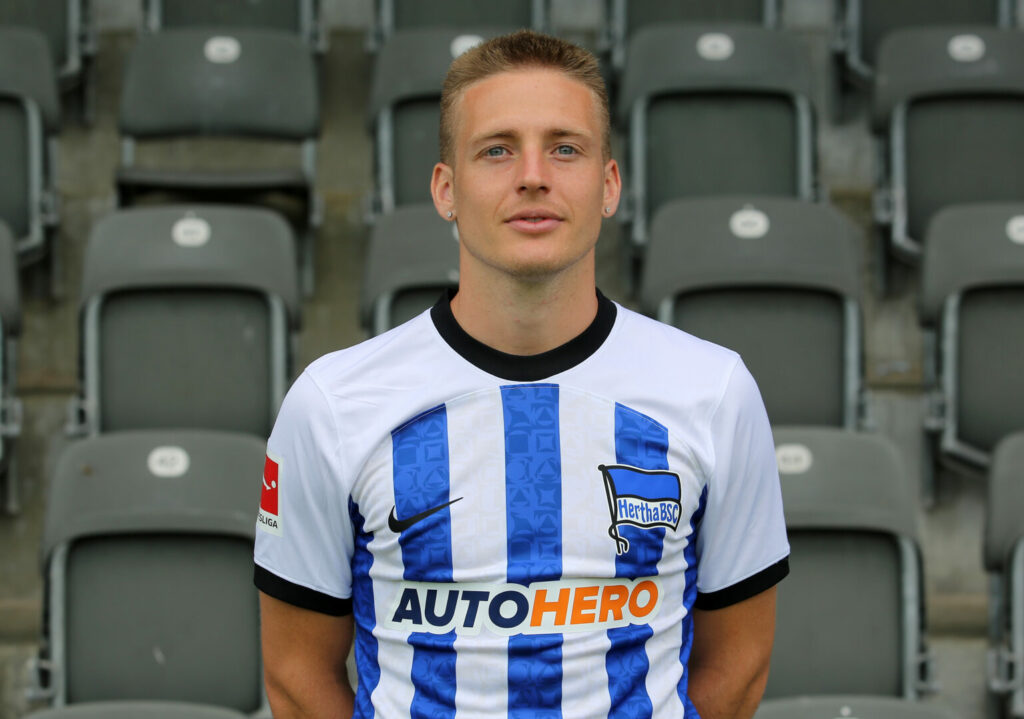 Santiago Ascacibar im Trikot von Hertha BSC