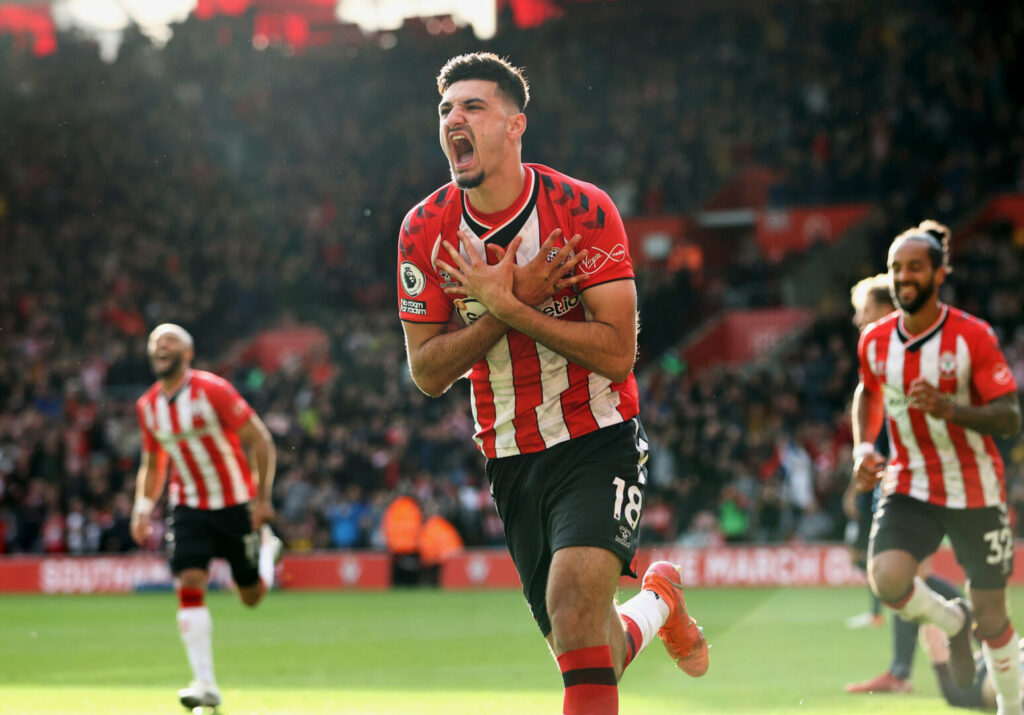 Broja jubelt für Southampton