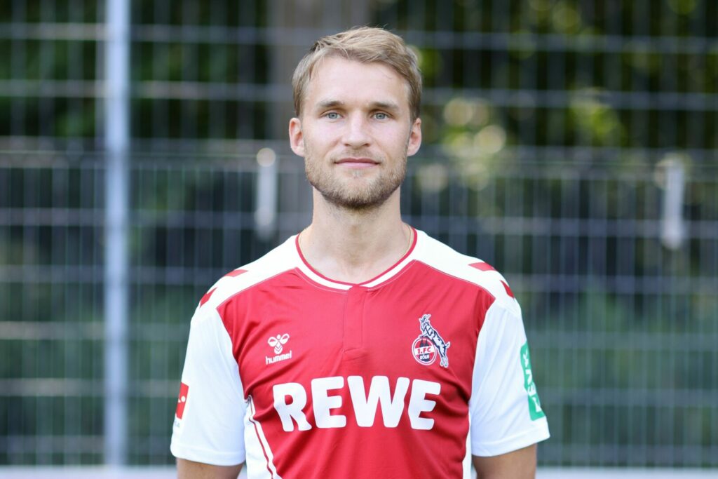 Sebastian Andersson im Trikot des 1. FC Köln