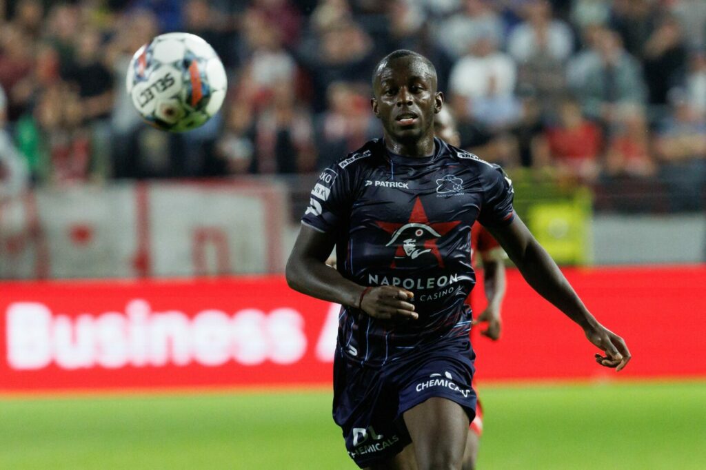 Jean-Luc Dompé in einem Spiel für den SV Zulte Waregem