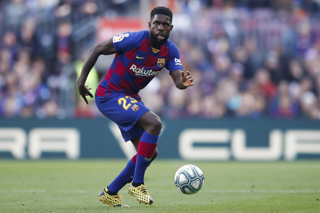 Samuel Umtiti im Trikot des FC Barcelona