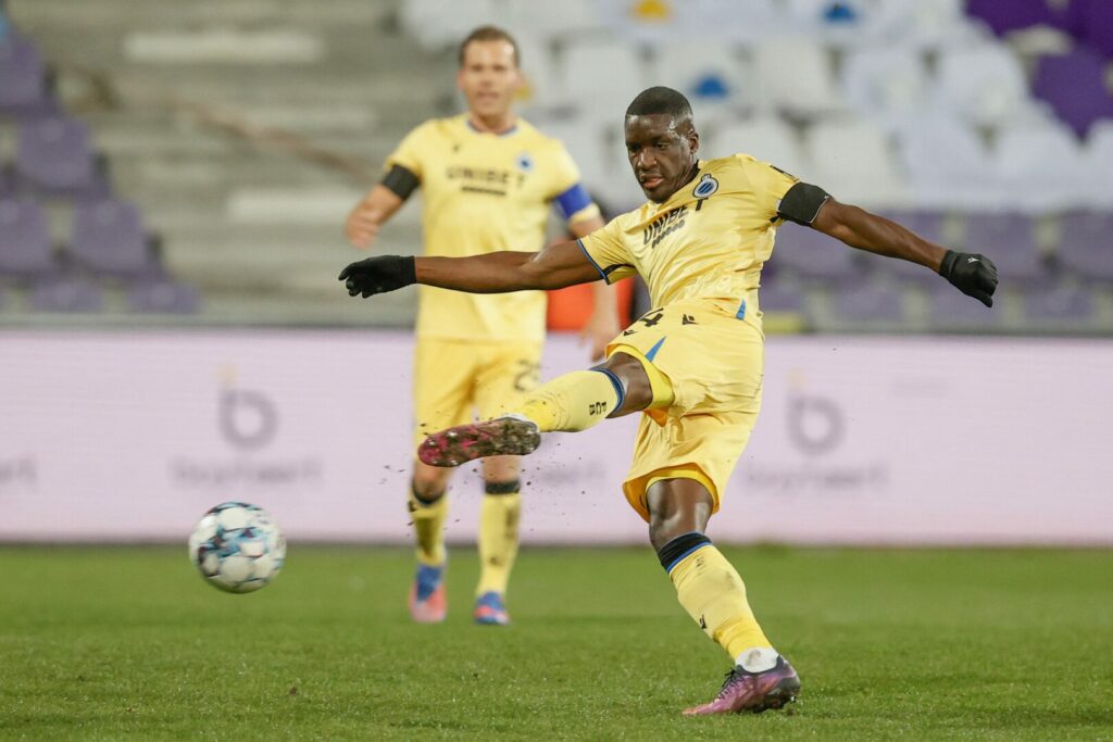 Stanley Nsoki bei einem Spiel für Club Brügge