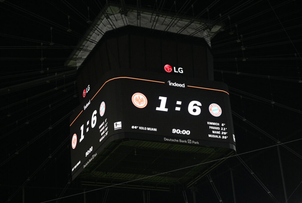 Bundesliga Eintracht Frankfurt FC Bayern