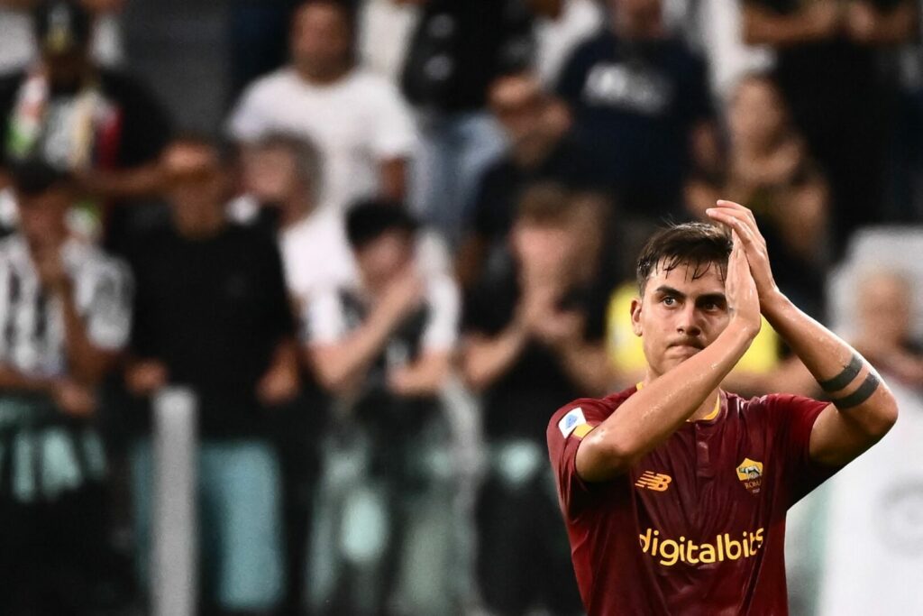 Paulo Dybala punktete mit der AS Roma bei Juventus.