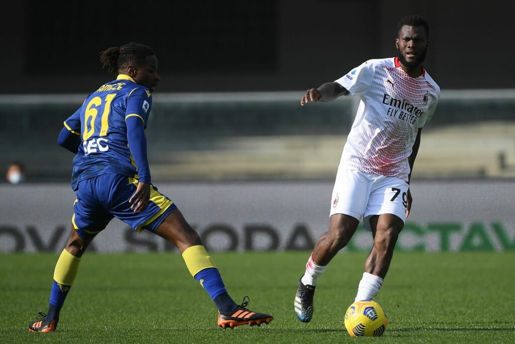 Franck Kessie verließ die AC Milan im Sommer.