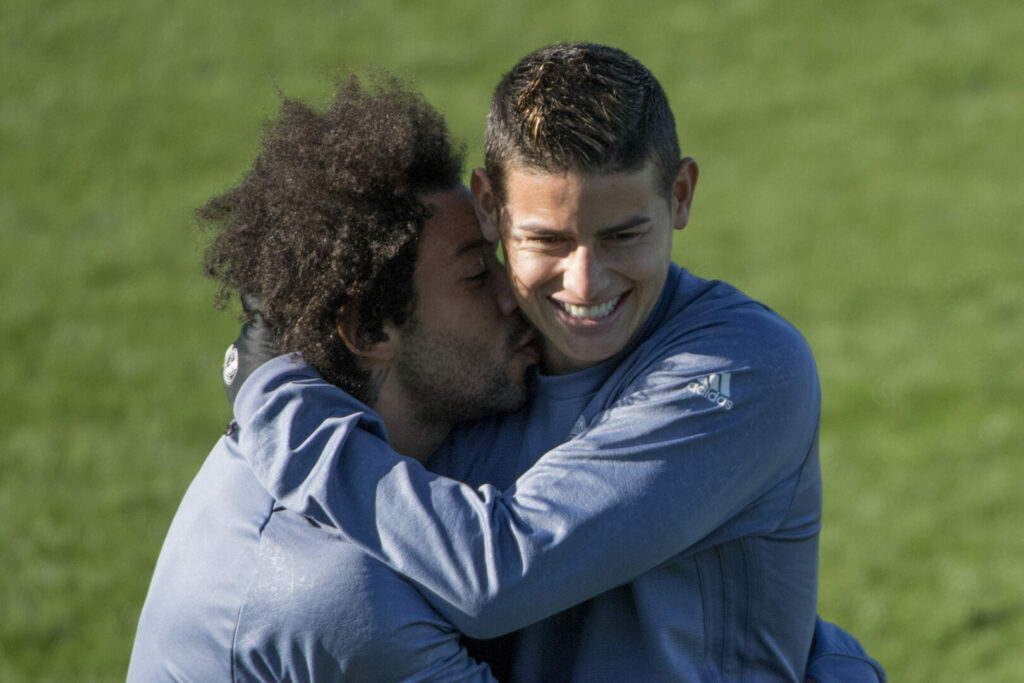 Marcelo und James könnten bei Olympiakos wieder aufeinandertreffen.