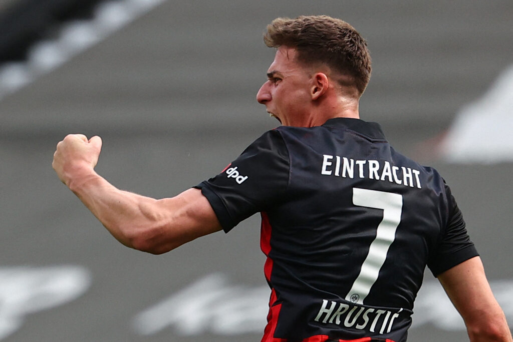 Ajdin Hrustic beim Torjubel