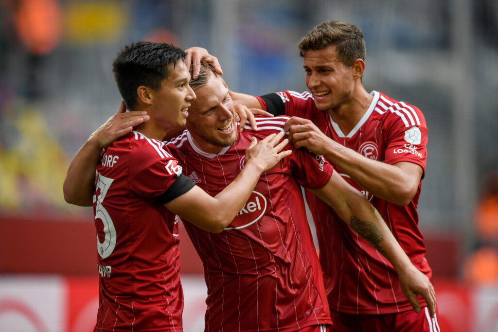 Fortuna Düsseldorf bezwang Hansa Rostock.