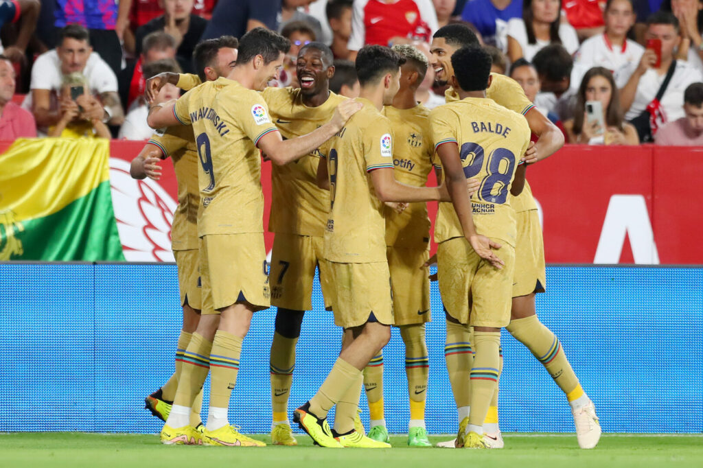 La Liga Sevilla FC Barcelona