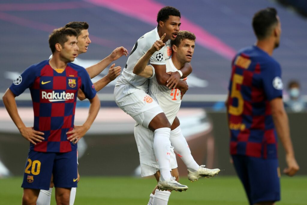 Champions League FC Bayern FC Barcelona