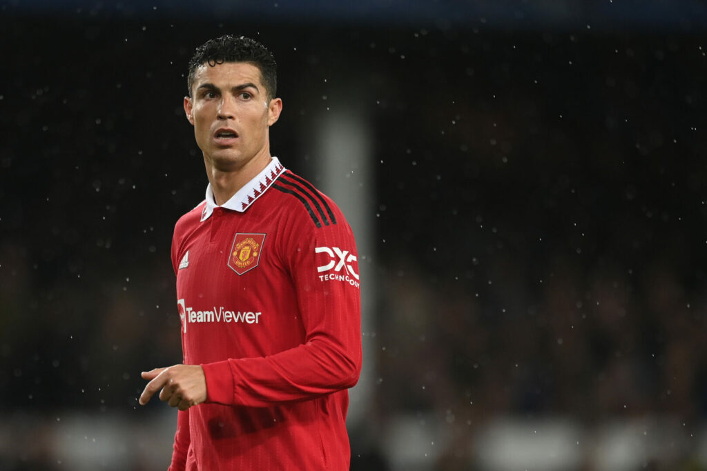 Cristiano Ronaldo im Trikot von Manchester United