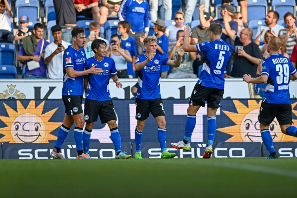 Arminia Bielefeld bezwang den FC St. Pauli.