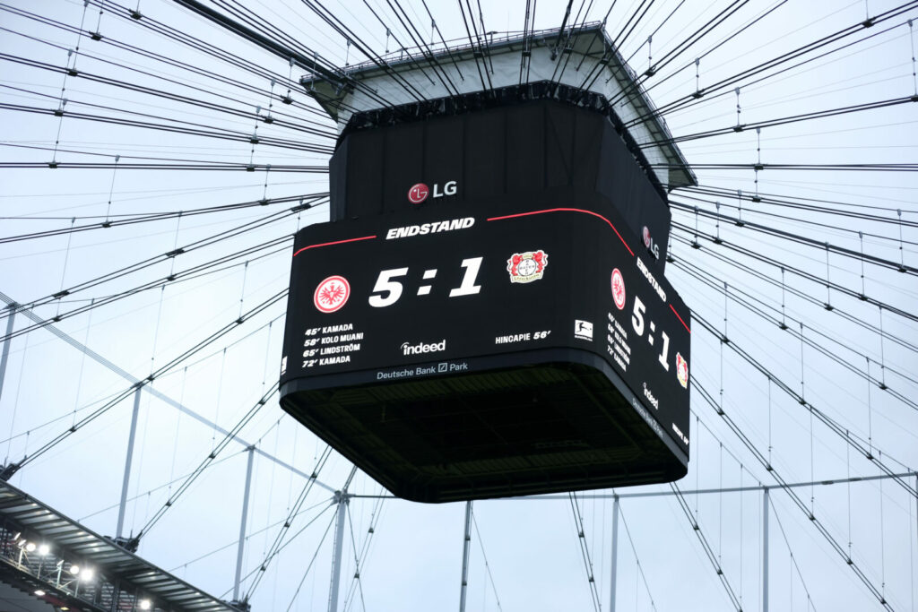 Bundesliga Eintracht Frankfurt Bayer Leverkusen