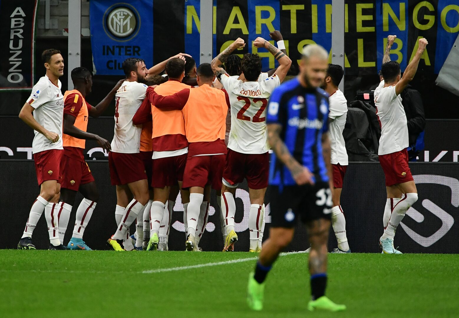 Roma gewinnt bei Inter
