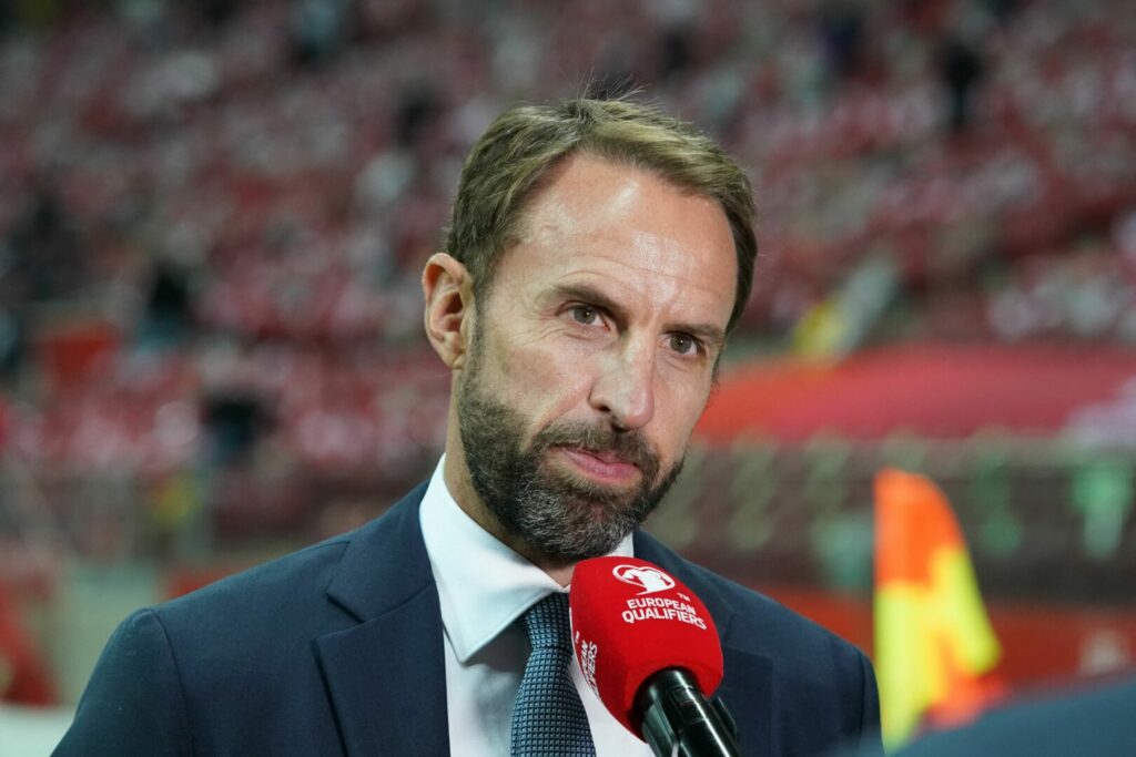 Gareth Southgate Halbzeitinterviews