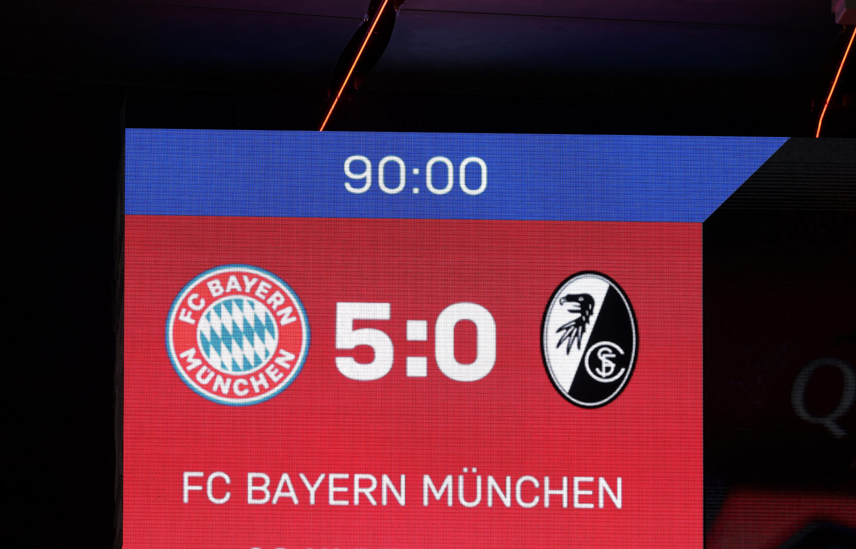 Bundesliga FC Bayern SC Freiburg