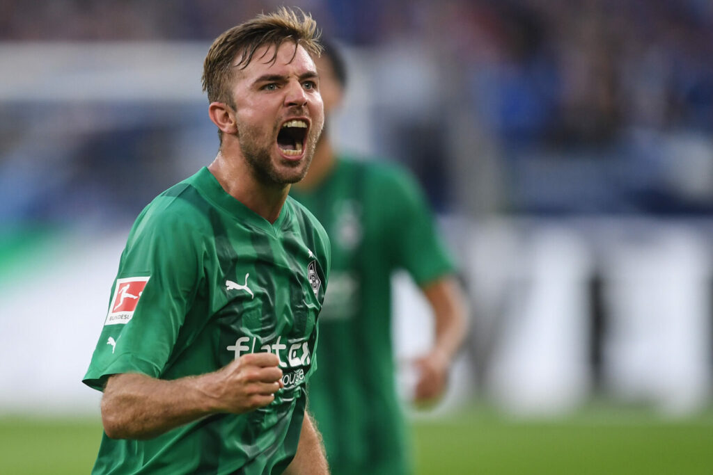 Christoph Kramer bei Spiel zwischen Schalke und Borussia Mönchengladbach